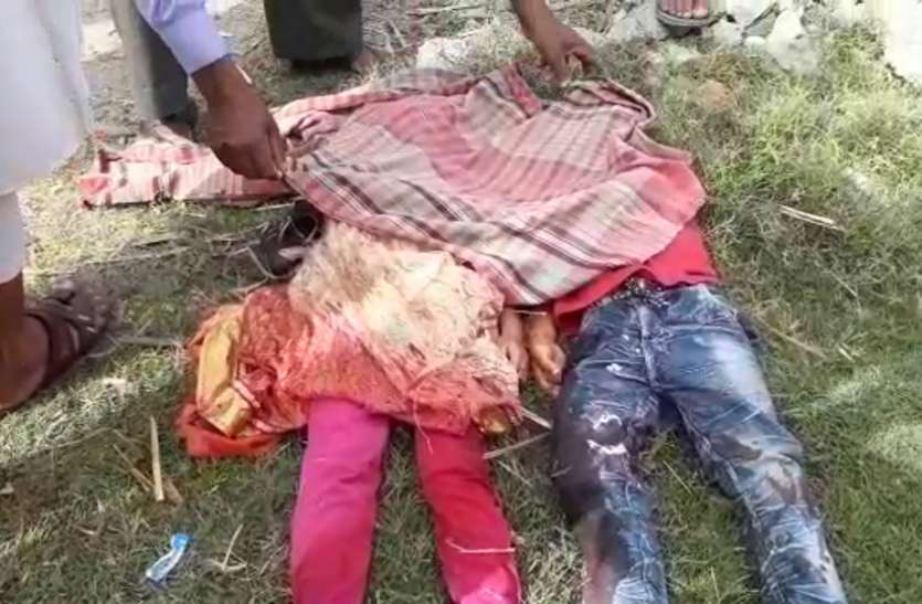 bijnor बड़ी खबर: दो वाहनों में आमने-सामने की भिड़ंत, मा-बेटे सहित भांजी की मौत, 3 घायल