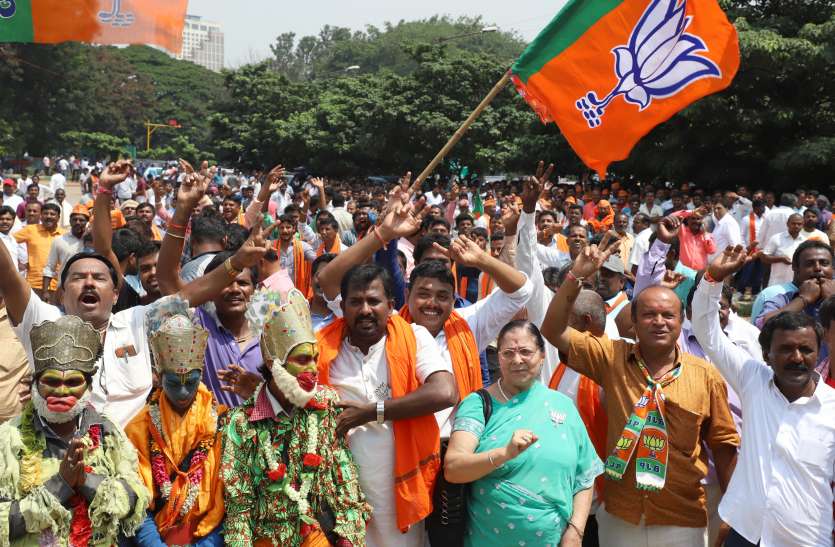 bjp धु्रवीकरण ने बिगाड़ा कांग्रेस का खेल