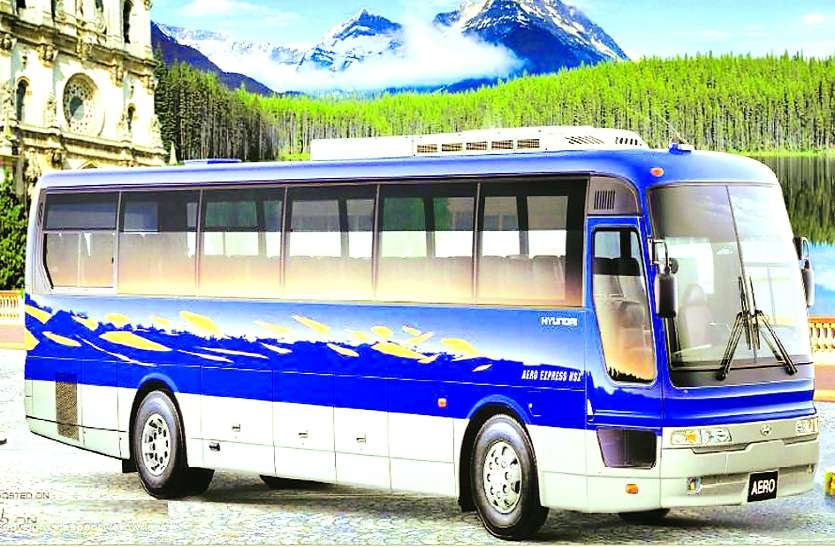 bus सीट चाहे 32 हो या 52 सभी का किराया 40रु. प्रति किलोमीटर