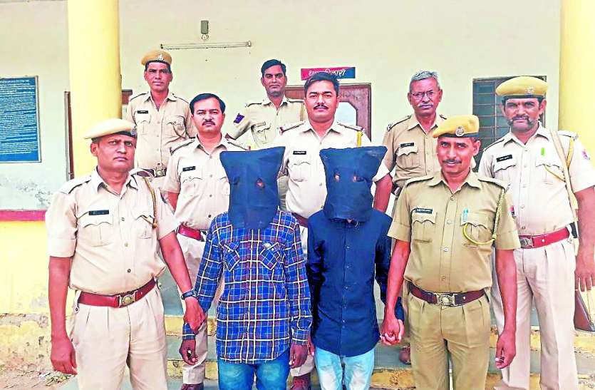 accused arrested in udaipur उदयपुर में डम्पर पर हुई फायरिंग के मामले में दो आरोपित गिरफ्तार