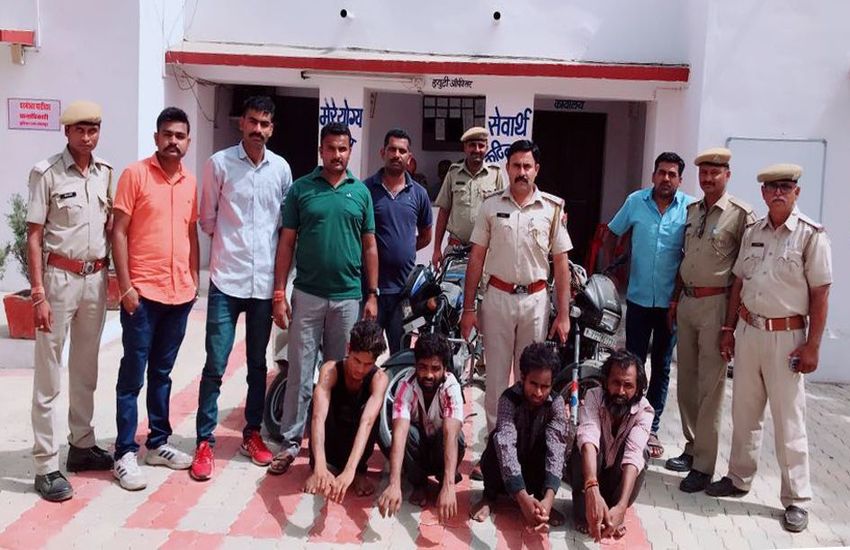 crime लूट नकबजनी और वाहन चोर गिरोह का पर्दाफाश