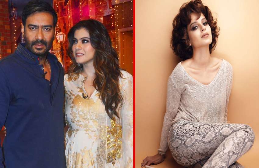 ajay devgn-kajol and kangana ranaut