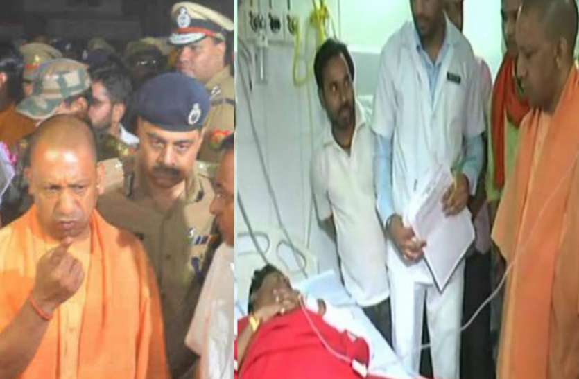Flyover Collapse in Varanasi वाराणसी फ्लाईओवर हादसा: देर रात पहुंचे CM योगी, अस्पताल में जाना घायलों का हाल, कहा मुफ्त ईलाज कराएं