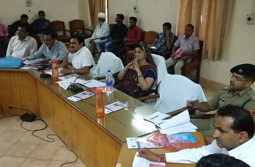 nagaur latest hindi news जिला परिषद की साधारण सभा में बिजली-पानी के मुद्दों पर रहा फोकस