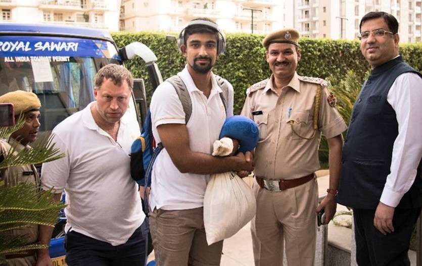 rajasthan police with Rajasthan Royals