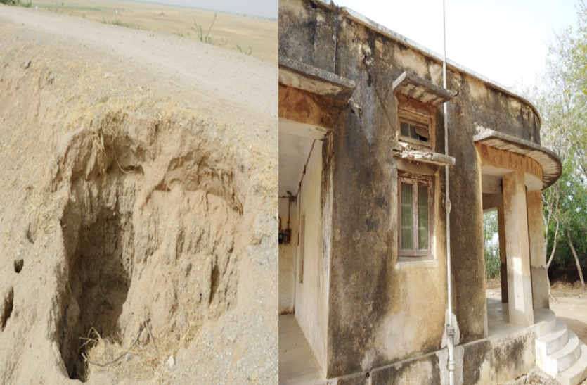 need Arvad dam reparing in bhilwara campaign: मयस्सर ही नहीं हुई अरवड़ को मरम्मत, नालों में खुदे अवैध कुएं राह में रोड़ा