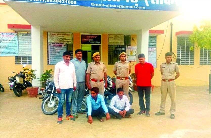 MP hariyana Punjab Vehicle thief gang active in shekhawti यूपी, एमपी, हरियाणा व पंजाब के गिरोह ने शेखावाटी मेें हजारों वाहनों को बनाया निशाना, पुलिस रिपोर्ट में हुआ खुलासा