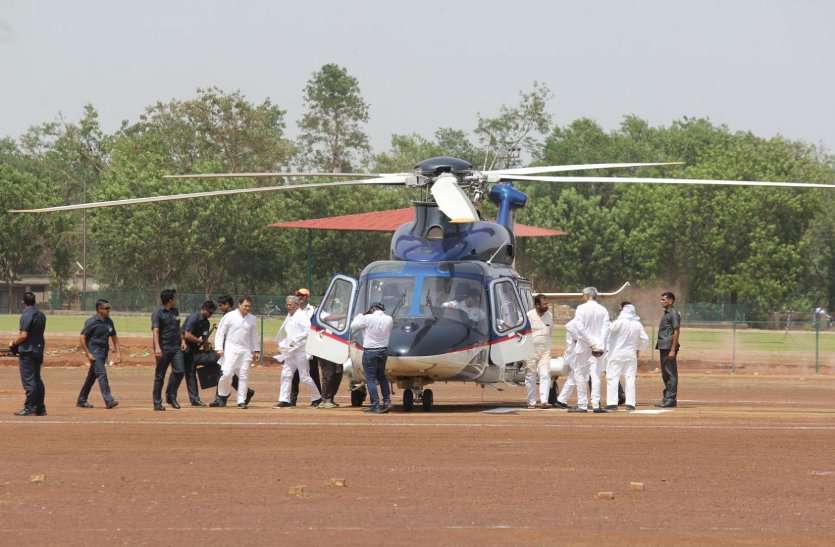 Patrika news BREAKING : कांग्रेस के राष्ट्रीय अध्यक्ष राहुल गांधी संवाद के लिए पहुंचे दुर्ग
