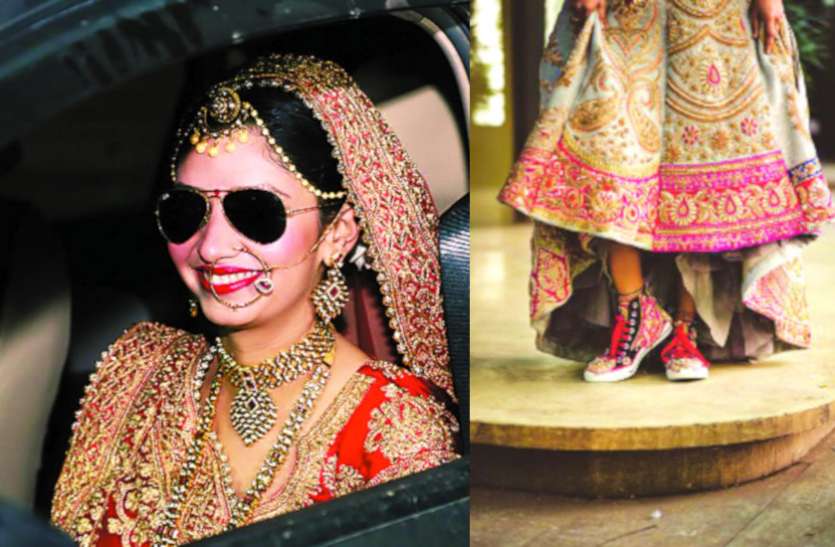 lifestyle tips in hindi,Bridal makeup,fashion tips in hindi, इन दिनों ट्रेडिशनल ब्राइड्स को भा रहा है नया अंदाज, आप भी ट्राई करें
