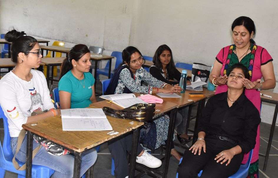 youth taking part in patrika in education summer camp