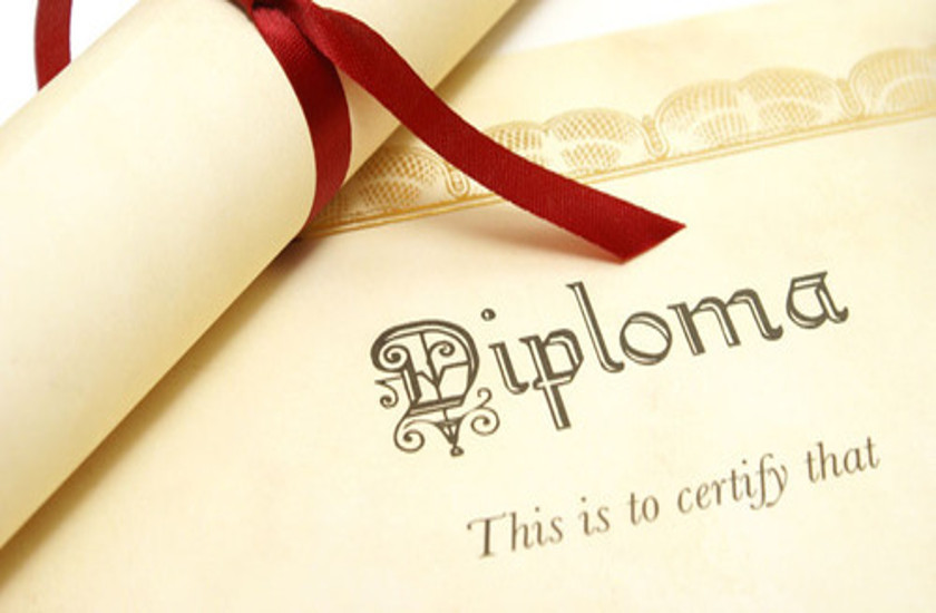 Diploma courses. Сертификат.