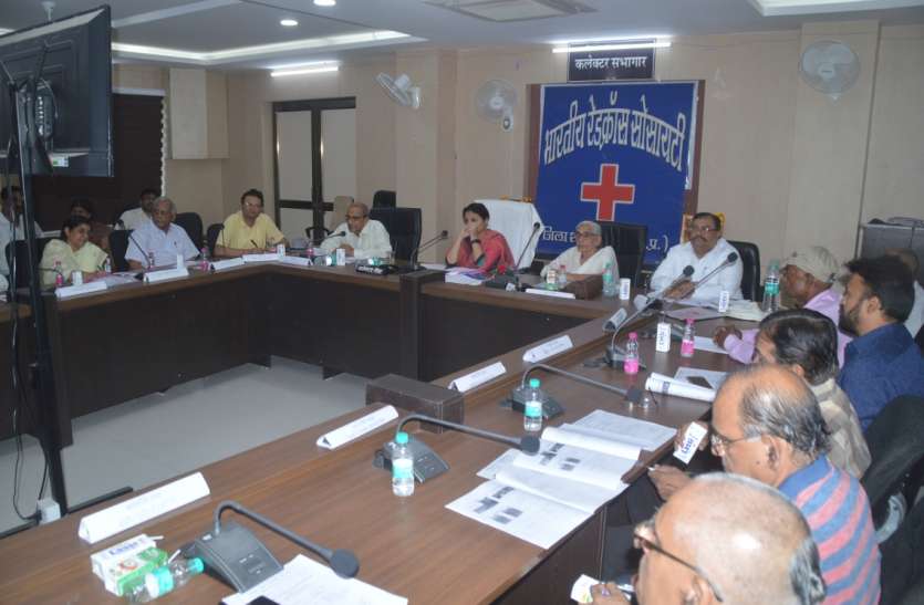 Blood bank to set up Red Cross in Rewa रीवा में रेडक्रॉस स्थापित करेगा ब्लड बैंक