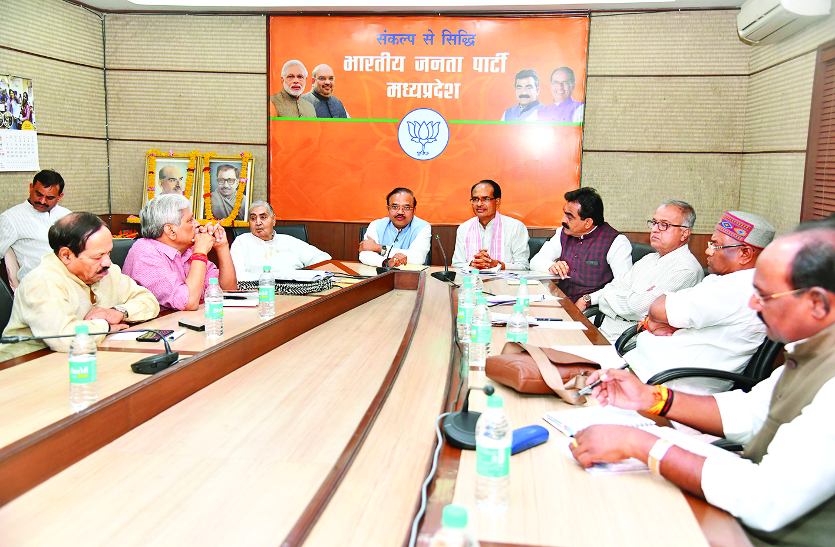 bjp भडक़े भाजपा महामंत्री, कहा - शाह आएंगे तो क्या बताओगे ?