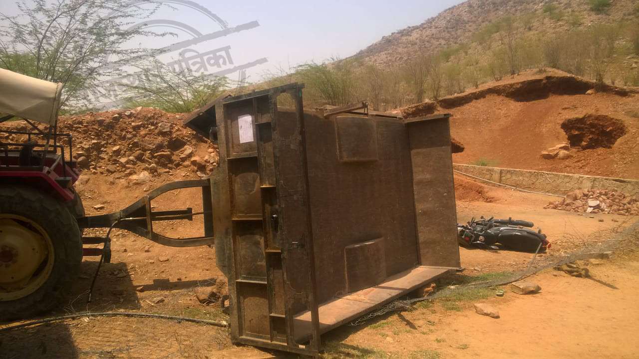 attack on forest man in antela jaipur