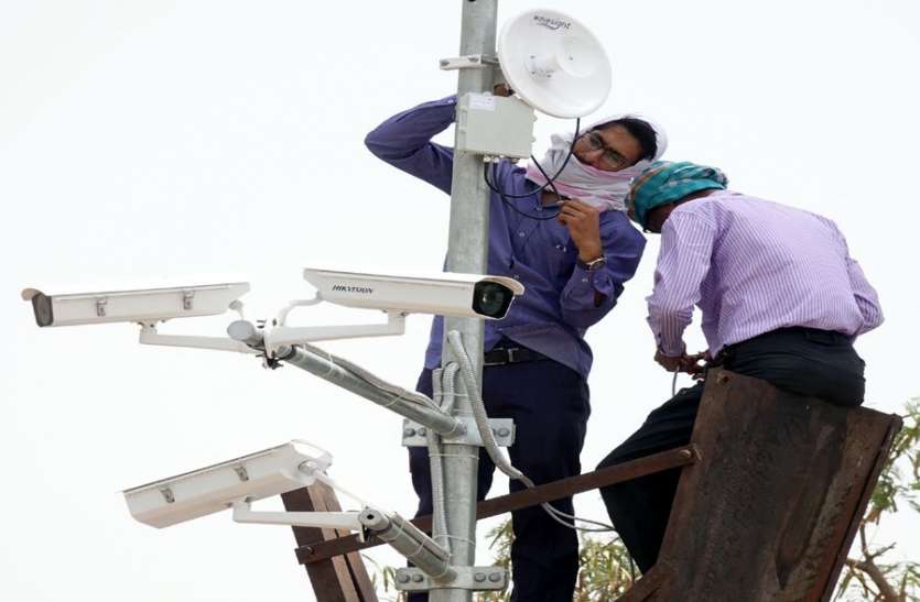 cctv in dausa सीसीटीवी कैमरे में कैद रहेगा शहर