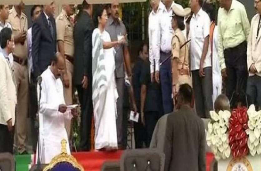 mamta कुमारस्वामी के शपथ ग्रहण में नाराज दिखीं ममता, डीजीपी की लगाई क्लास