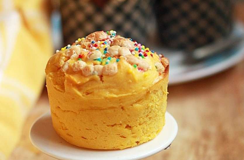 mango muffins बच्चों को बना कर दें मैंगो मफिंस