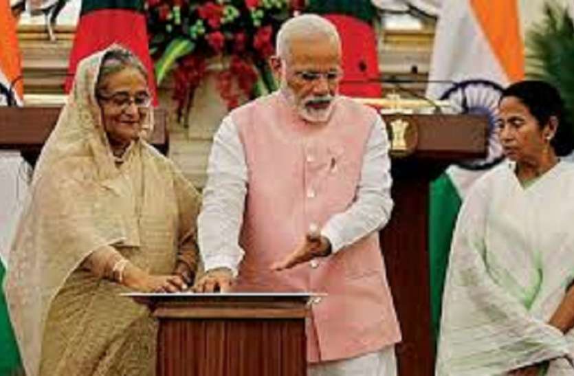 kolkata west bengal हसीना से ममता और मोदी की बैठक अलग-अलग