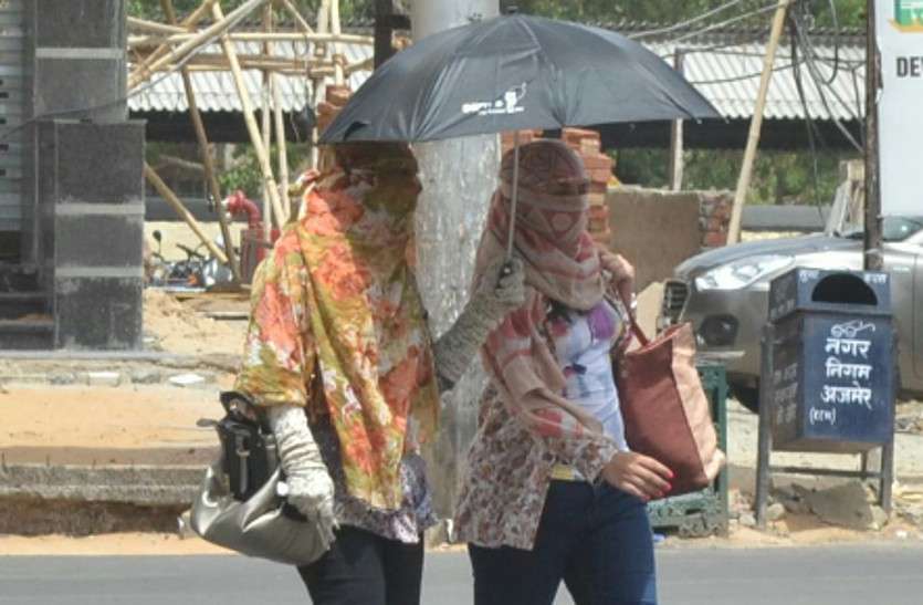 Heat wave in rajastahn लू के साथ बरसे अंगारे, 6 जिलों में पारा 47 पार, सड़कों पर दमकल से पानी का छिड़काव