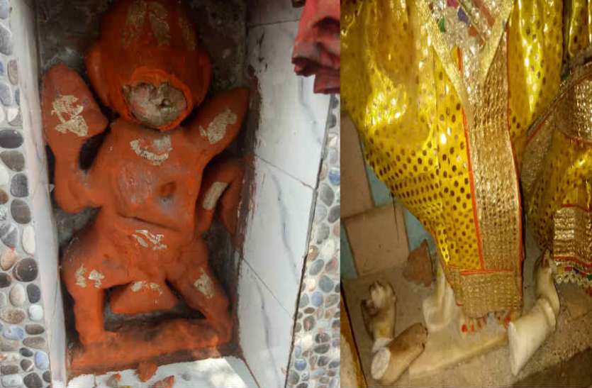 temple मंदिर की मूर्तियां तोड़कर दंगा फैलाने की साजिश, समुदाय विशेष का युवक गिरफ्तार