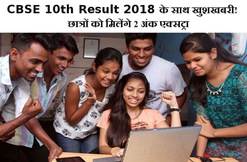 CBSE 10th Result 2018 CBSE 10th Result 2018 के साथ खुशखबरी! छात्रों को मिलेंगे 2 अंक एक्सट्रा