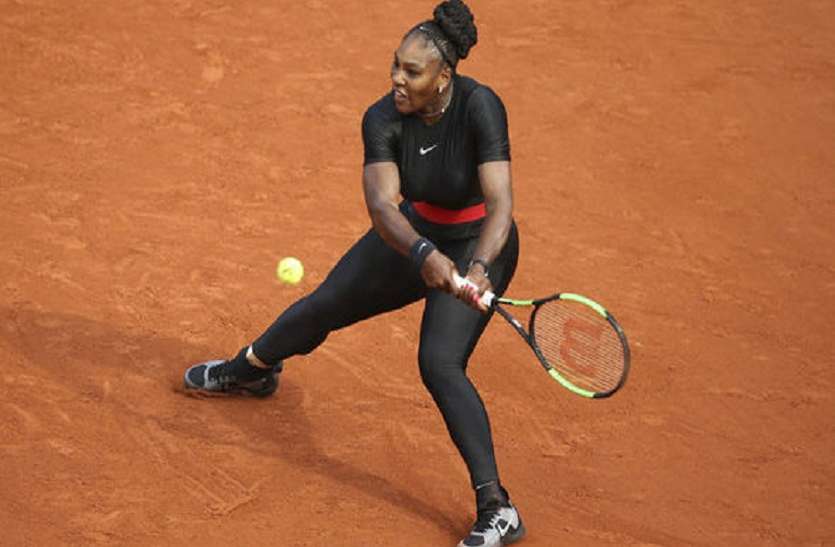 Serena williams French Open 2018 : बेटी के जन्म के बाद पहली बार जीती सेरेना, ब्लैक कैट सूट में सुपर हीरो जैसा महसूस हुआ
