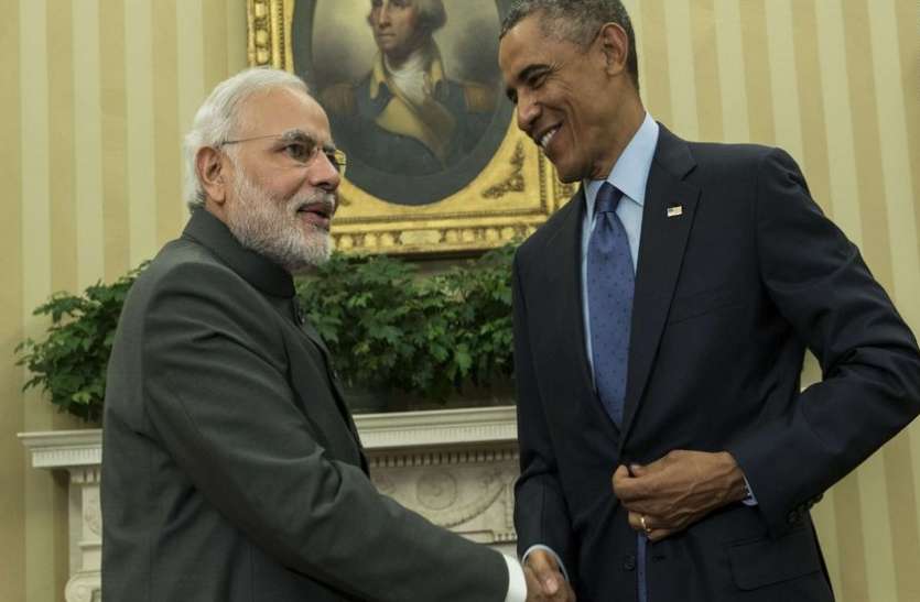 barack obama narendra modi पेरिस सम्मेलन में मोदी को मनाने के लिए ओबामा ने खेला था इमोशनल कार्ड