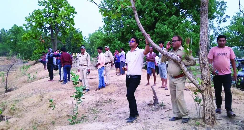 मस्ती में झूम रहे गजराजों को खदेडऩे वन अमला के साथ पहुंचे ग्रामीण, फिर हुआ कुछ ऐसा..