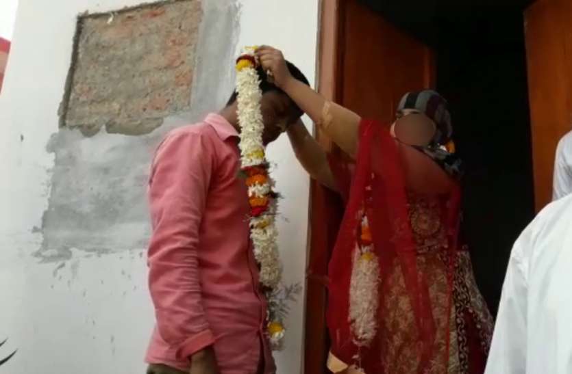 Muslim Girl Married in Police Chowki UP मुस्लिम युवती की पुलिस चौकी में प्रेमी से करायी गयी शादी