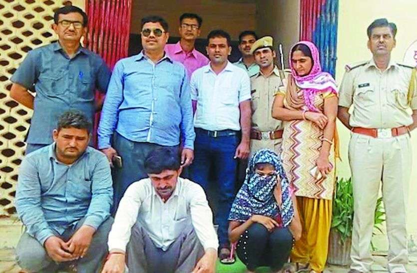 churu news जिस्म बेचने बिहार से राजस्थान आ गई ये लड़की, रंगरेलियां मनाते यूं आई पकड़ में