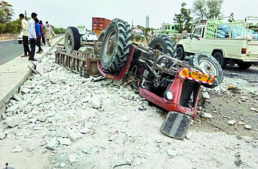 accident ट्रक-ट्रैक्टर ट्राली में भिड़ंत से हुआ खौफनाक हादसा, देखने वालों की कांप उठी रूह