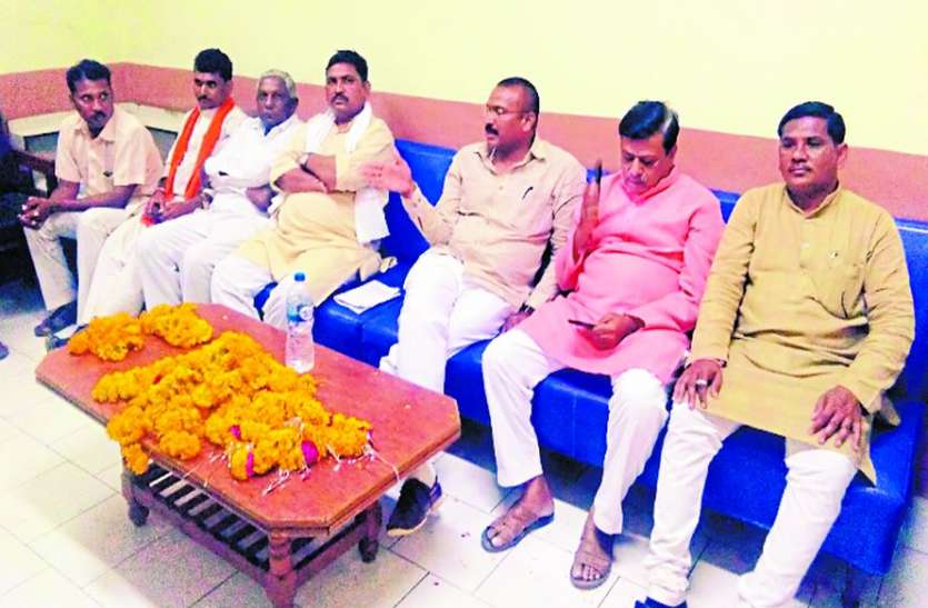 bjp meeting कांग्रेस के मनसूबों पर एक बार फिर फेरना है पानी : पटेल