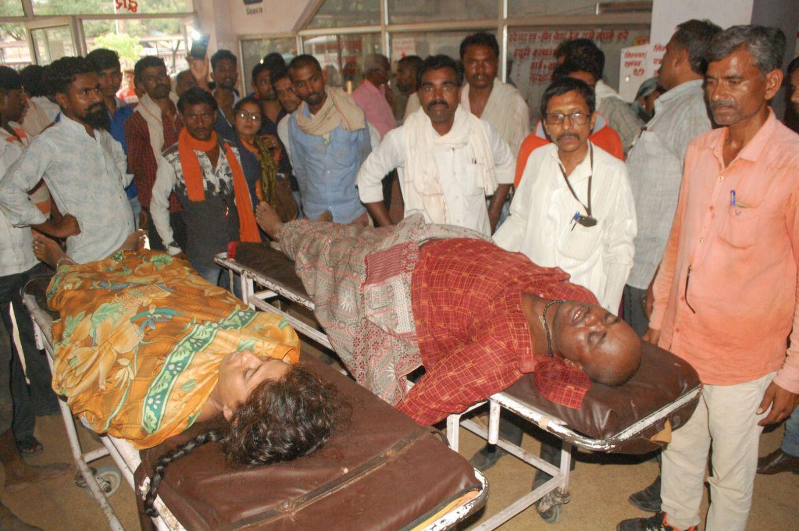 satna death news photo MP के इस जिले में आकाशीय बिजली बनी काल, पति-पत्नी समेत चार लोगों की मौत