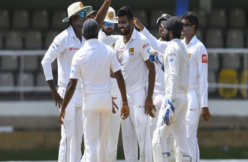 wi vs srl WI vs SRL: पहले दिन वेस्टइंडीज ने छह विकेट खोकर बनाए 246 रन