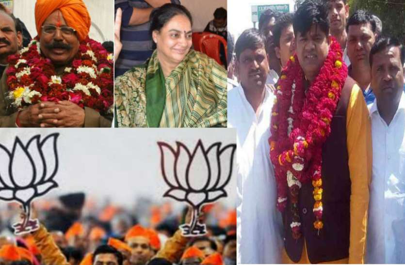 bjp जिला पंचायत में मंडराने लगे नाराजगी के 'बादल'