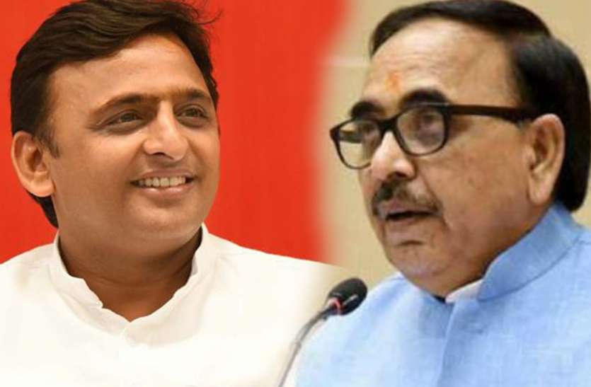 akhilesh yadav भाजपा प्रदेश अध्यक्ष ने कहा - ओछे आचरण के व्यक्ति हैं अखिलेश यादव