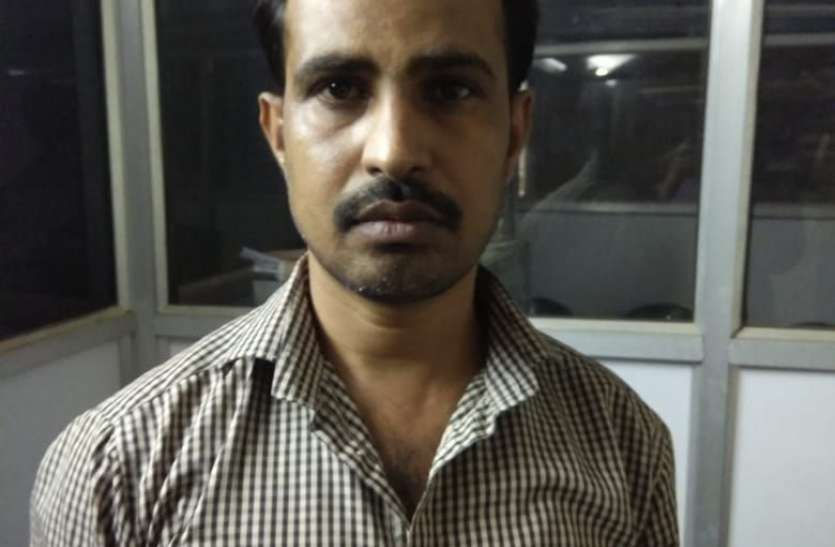 crime गश्त में क्राइम ब्रांच ने रोका तो निकला फरार आरोपित