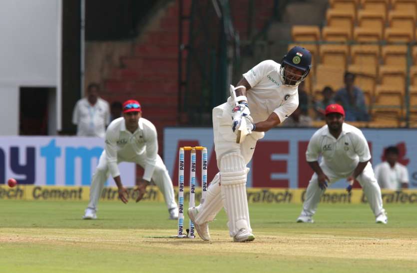 india IND vs AFG : अंतिम सत्र में अफगान ने की वापसी, पहले दिन में भारत ने बनाए 347 रन