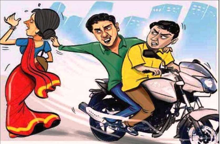 jaipur news 58 साल की महिला ने लगाई लुटेरों की क्लास