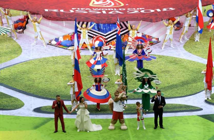 FIFA WC 2018 FIFA WC 2018: फुटबाल के महाकुंभ का आगाज रूस ने किया पहला गोल 1 -0 से आगे