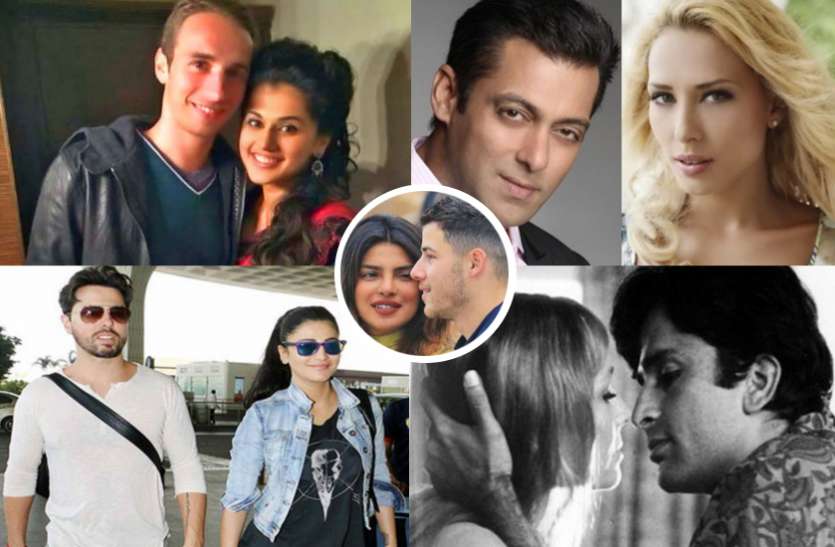 Top 10 bollywood actress who dated foreigner boyfriend प्रियंका की तरह इन 10 बॅालीवुड स्टार्स ने भी किया Foreigners को डेट, विदेशियों संग फरमाया इश्क
