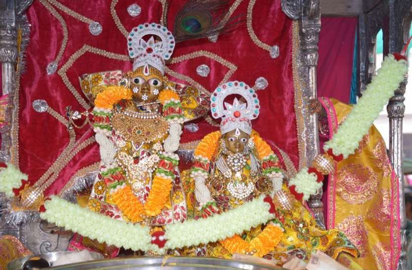 Nagaur patrika ठाकुरजी को देखने के लिए सडक़ों पर उमड़ा आस्था का सैलाब