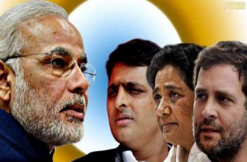 नरेंद्र मोदी, अखिलेश, मायावती, राहूल मोदी और अमित शाह से डरा विपक्ष, गठबंधन में दिखने लगा बिखराव