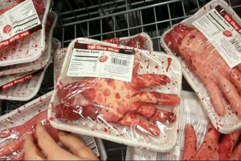 human flesh