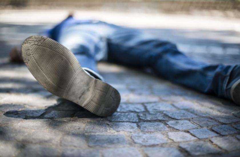 fainted man