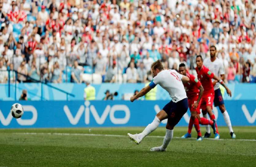 fifa wc 2018 FIFA WC 2018 : कप्तान केन की हैट्रिक,इंग्लैंड ने बनाई अंतिम 16 में जगह