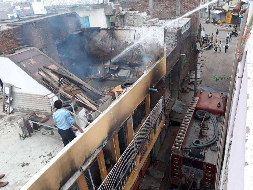 Gangwar Two murders fire three storey house