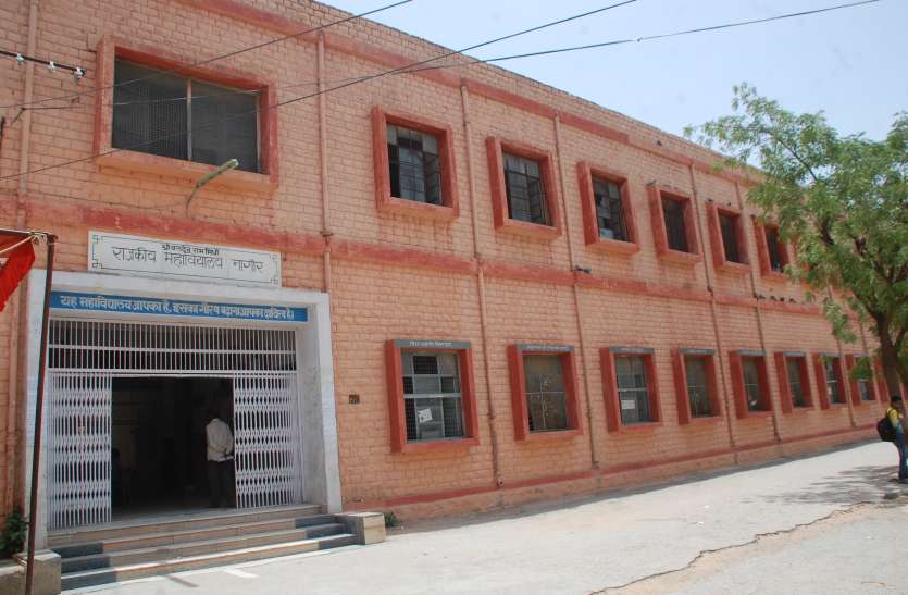 nagaur news लापरवाही सरकार की ‘भुगतेगा’ विधि कॉलेज