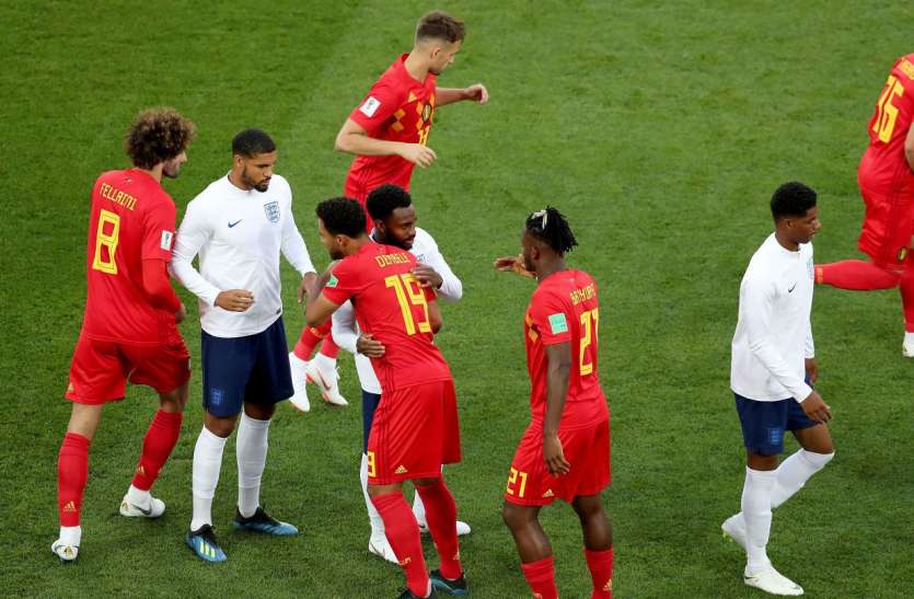fifa FIFA 2018 : तीसरे स्थान के लिए बेल्जियम व इंग्लैंड में कड़े मुकाबले के आसार