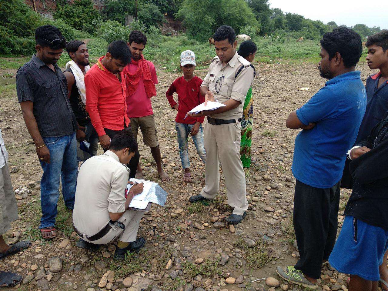 new born dead body in arpa